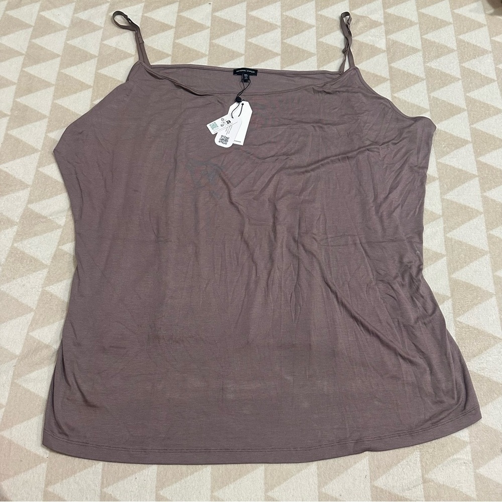 Universal standard foundation cami tank top light mauve